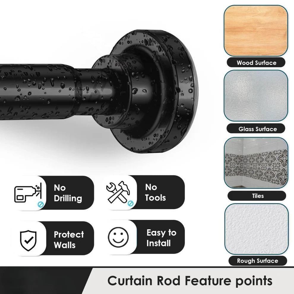 Drill-Free Multifunctional Adjustable Rod