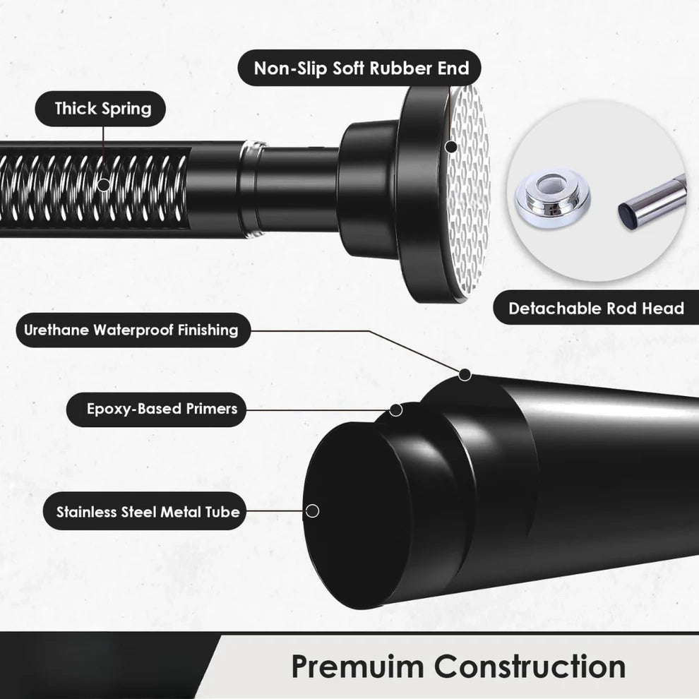 Drill-Free Multifunctional Adjustable Rod